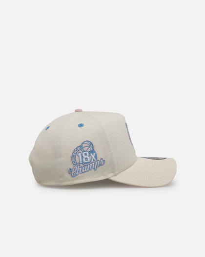 New Era Boston Celtics 'Pastel' 9FORTY A-Frame Snapback Chrome White