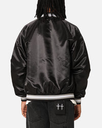 Mitchell & Ness Las Vegas Raiders Lightweight Satin Jacket Black