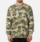 Carre Global Oversized Long Sleeve T-Shirt Camo
