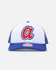 Mitchell & Ness Atlanta Braves Team Foam Trucker Snapback Blue/White