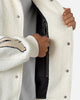 MNML Skeleton Varsity Jacket Cream