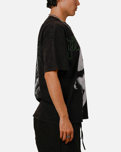 73Studio X Harry Potter Lord Voldemort Vintage T-Shirt Black Acidwash