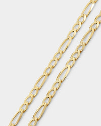 House Of Auric 4.8mm Figaro Chain 18K Gold Vermeil