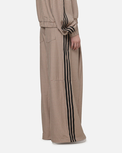 Adidas Women's Checks Trousers Beige