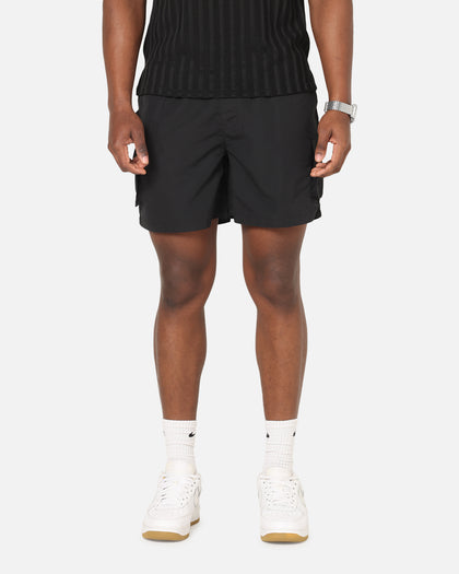 Sik Silk Cargo Swim Shorts Black