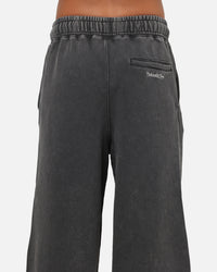 Mitchell & Ness Las Vegas Raiders Star Script Relaxed Track Pants Washed Black