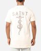 Saint Morta Daggers Lafayette T-Shirt Off White/Brown
