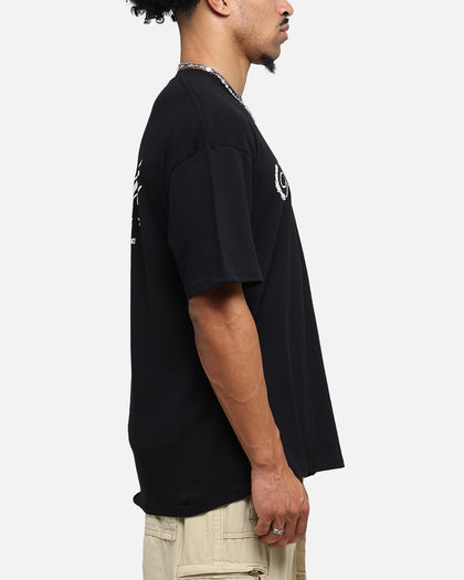 Carre Script T-Shirt Black