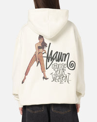 S Double Choose Your Weapon Hoodie Washed White