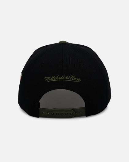Mitchell & Ness Detroit Tigers 'Olive Cargos' Pro Pinch Snapback Olive/Black