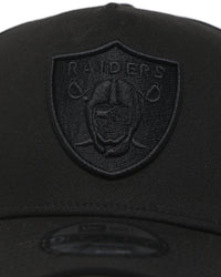 New Era Las Vegas Raiders Triple Black 9FORTY A-Frame Snapback Black/Black