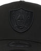New Era Las Vegas Raiders Triple Black 9FORTY A-Frame Snapback Black/Black