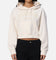 Tommy Jeans Women's Boxy Crop GMD Varsity Hoodie Ancient White