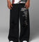 Loiter Destruct Sweat Pants Washed Black