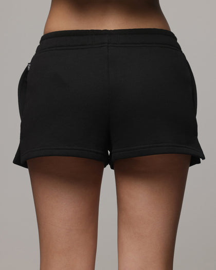 American Thrift Women's Fleece Shorts Black