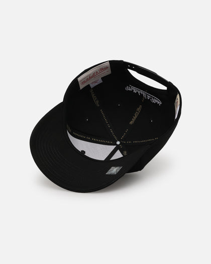 Mitchell & Ness San Antonio Spurs Team Colour Logo MVP Snapback Black