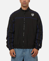 Bleacher Athletic Canterbury-Bankstown Bulldogs NRL Midweight Spray Jacket Black