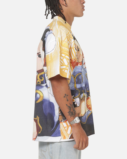 Criminal Damage X Streetfighter Chun Li All Over Print T-Shirt Black