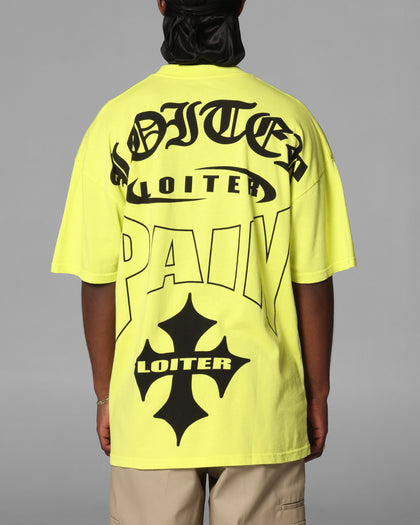 Loiter Ultimate Pain T-Shirt Cyber Green