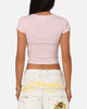 Ed Hardy Women's Chrome Baby T-Shirt Pink