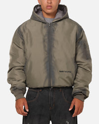 Saint Morta Patriot Hoodie Bomber Jacket Tan