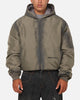 Saint Morta Patriot Hoodie Bomber Jacket Tan