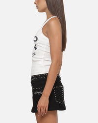 Ed Hardy Women's Need Dollars Tank White