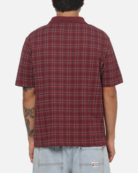 Carre Prep Polo T-Shirt Burgundy