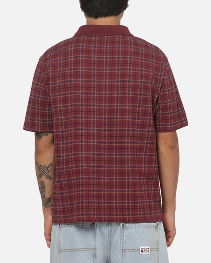 Carre Prep Polo T-Shirt Burgundy