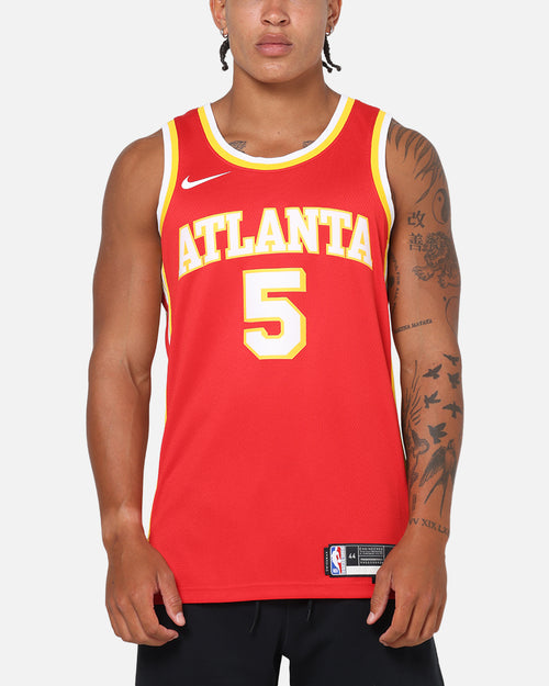 Nike Dyson Daniels Atlanta Hawks #5 Icon Edition Nike Dri-FIT NBA Swingman Jersey University Red