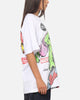 73Studio Marvel The Hulk Lashes Out All Over Print T-Shirt White