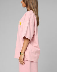 Loiter Hybrid Premium T-Shirt Dusty Pink