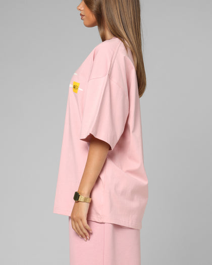 Loiter Hybrid Premium T-Shirt Dusty Pink
