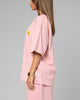 Loiter Hybrid Premium T-Shirt Dusty Pink