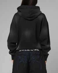 Loiter Cosmos Hoodie Washed Black