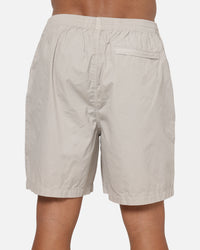 S Double Timeless Poplin Volley Beach Shorts Stone