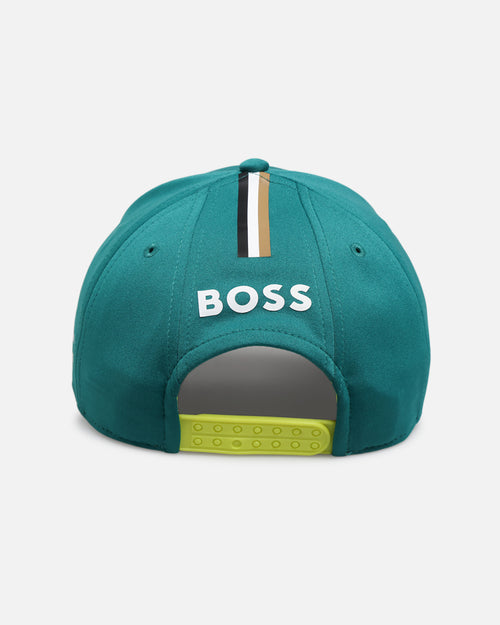 Puma x Aston Martin Aramco F1® Team Replica Team Baseball Snapback Cap Green