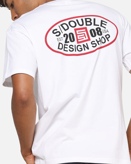 S Double Oval T-Shirt White