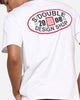 S Double Oval T-Shirt White