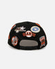 New Era San Francisco Giants 'All Over Embroidery' 9FORTY A-Frame Snapback Black