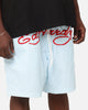 Ed Hardy Beach Shorts Blue Stripe