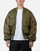 Alpha Industries MA-1 Mixed Cotton Jacket Green