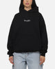 Carre Mini Script Hoodie Black