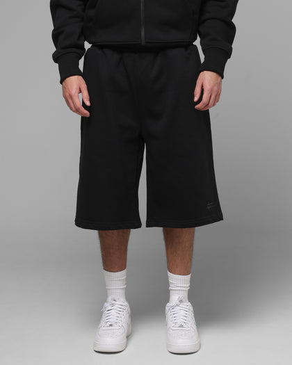 Loiter Ultra Hybrid Fleece Shorts Black