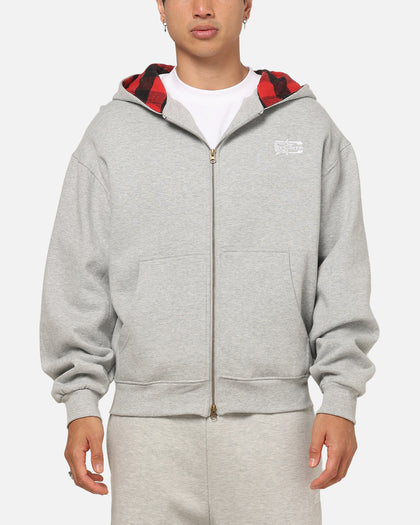 Carre True Form Hoodie Grey Marle/Plaid