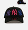 New Era New York Yankees 'Dancing Logos' 9FORTY A-Frame Snapback Black