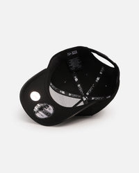 New Era New York Yankees 'Canvas Leather' 9FORTY A-Frame Snapback Black
