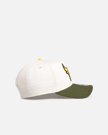 New Era Chicago Bulls 'Chrome Rig' 9FORTY A-Frame Snapback White/Yellow