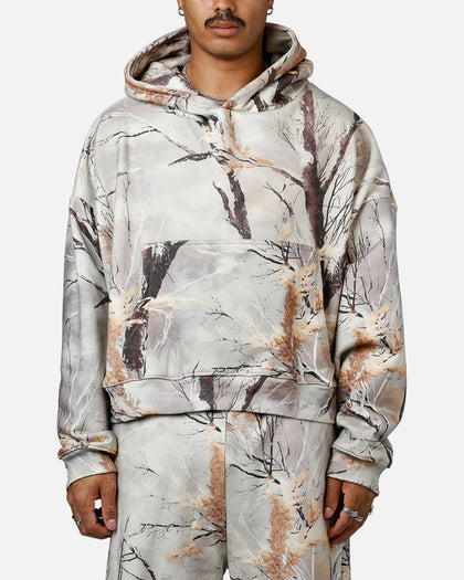 MNML Gradient Pullover Hoodie Snow Camo