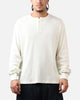 American Thrift Waffle Henley Shirt Washed Stone
